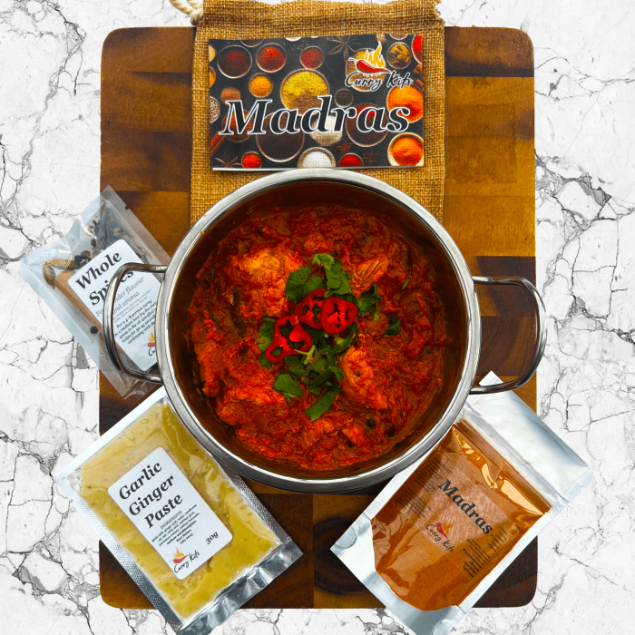 Madras Spice Mix, Madras Curry Kit, Madras Curry