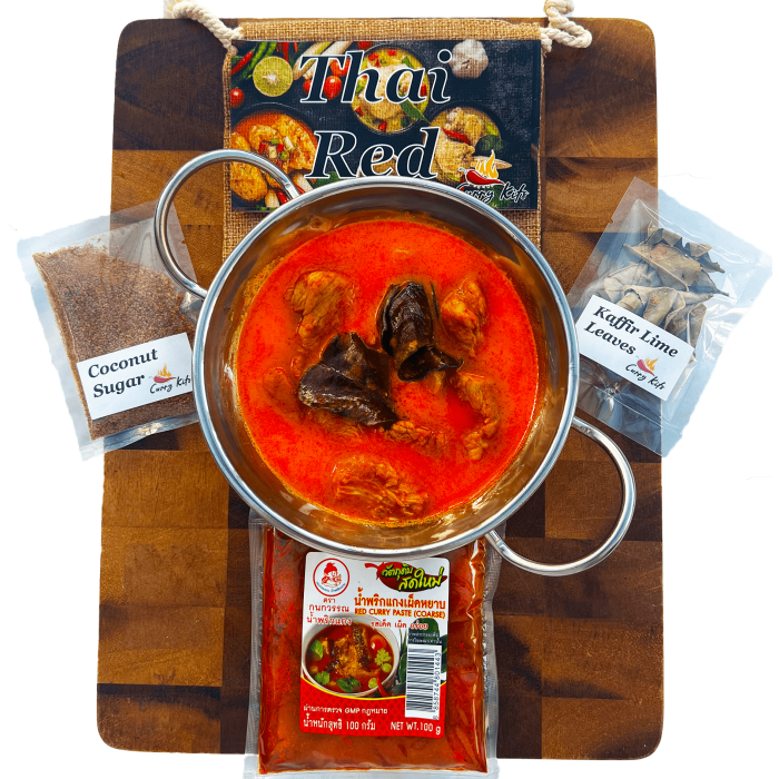 Thai Red Curry Kit, Thai Red Curry, Thai Red Paste