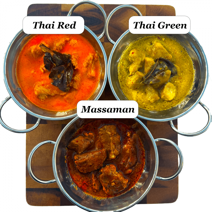 Thai Curry Kits, Thai Green Curry, Thai Red Curry, Massaman Curry