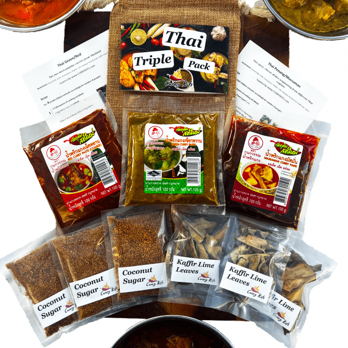 Thai Curry Kits, Thai Green Curry, Thai Red Curry, Massaman Curry