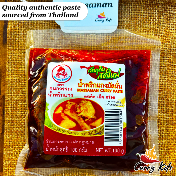 Thai Massaman Curry, Thai Massaman Paste, Massman Curry Kit